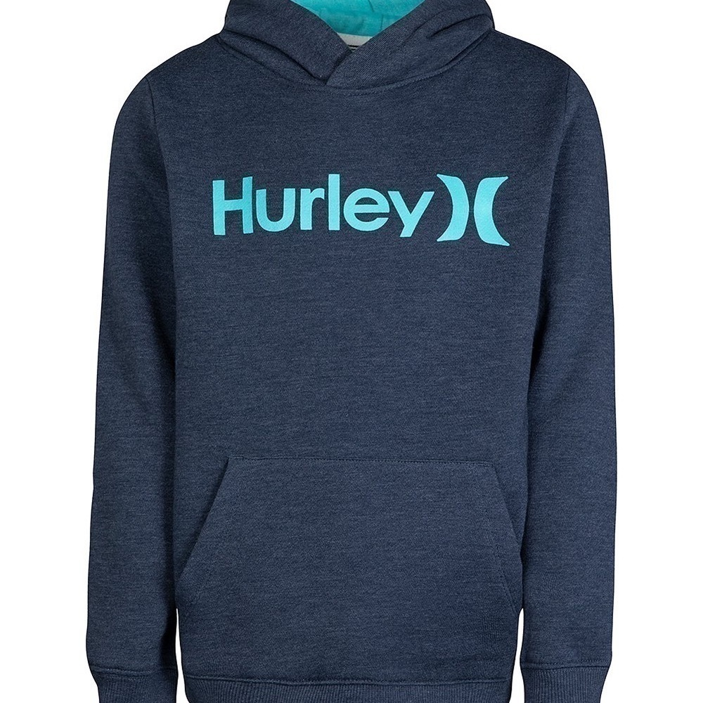 Hurley Armory Navy Heather Heat Fleece Hoodie - M
